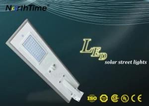 Aluminum Lamp 12V 50W Solar LED Street Light with LiFePO4 Battery