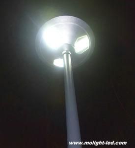 Solar Garden Lights with Battery Backup Integrated 50W for Height 5m with 3 - 5 Cloudy/Rainy Days High Class Aluminum 3 Years Warranty