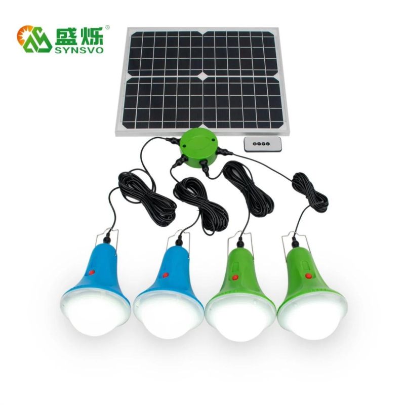 High 30W/11V 5200mAh Energy Saving Lamps Home Solar Power System Lamp with Remote Control /Portable Solar Generator / Portable Power Supply