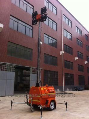 Movable LED Light Light Tower Trailer