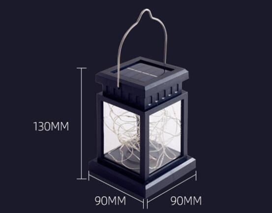 Outdoor Garden Tree Fence Decor Waterproof Solar Power Hanging Lights