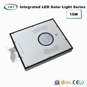 15W PIR Sensor Integrated LED Solar Garden Light