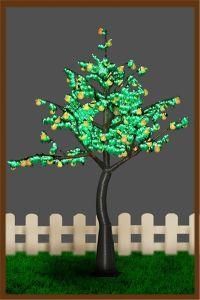 Plastic Fruit Flower Leaves Decoration Lighting Parts Potted Landscape Bonsai