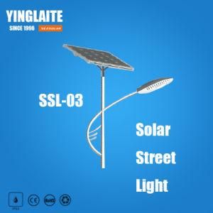 High Lumens Bridgelux CREE 8m Pole 80W Solar Street Lamp