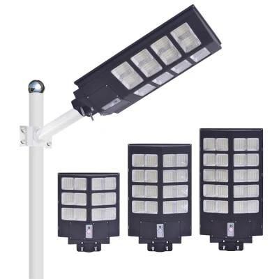 500W Solar LED Street Lamp with PIR Motion Sensor for Street