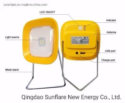 Hanging/Handy/Portable Home-Use Solar Lamp/Lantern/Light with 3W LED and USB