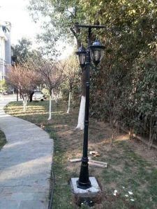 15W Solar Garden Light with Double Heads (DZ-TT-212)
