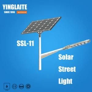 5 Years Warranty IP65 Waterproof 7m Pole 50W Solar Street Lamp
