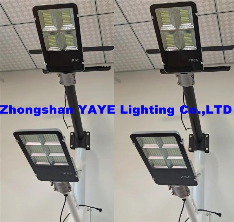 Yaye 18 Hot Sell 90W Solar LED Street Light / 90W Solar Garden Light with Lithium Iron Phosphate Battery, 15ah DC3.2V