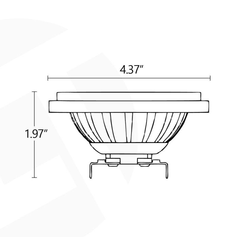 10W Smart Tunable Landscape LED Bulb PAR36 RGBW Gu53