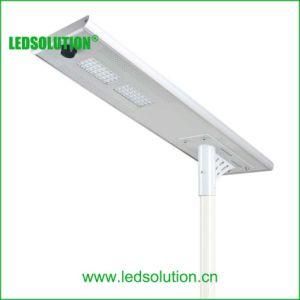 Outdoor LED Solar Street Light with 3 Years Wattage 50W Solar Street Light with Motion Sensor for Villa/Garden/ Highway/ Pathway