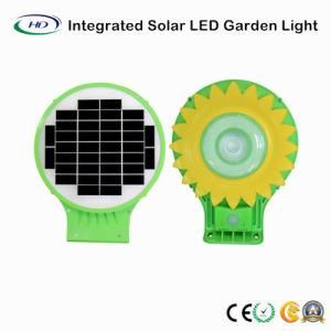 5W Integrated Solar Garden Light with Motion Sensor (Sunflower)