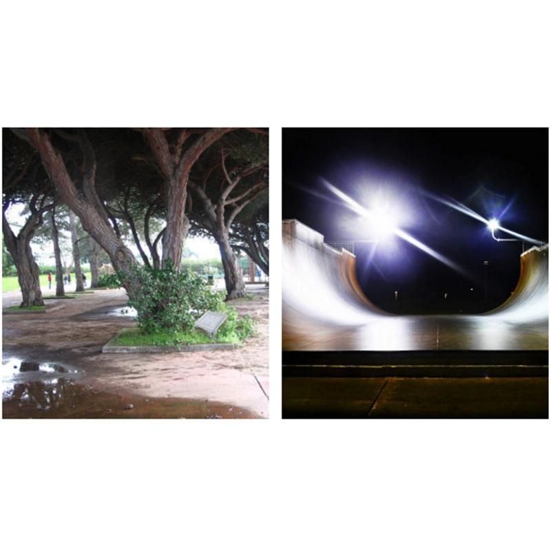 Poly Solar Flood Light 5V 120W 65ah 5400lm Lighting DC LED Solar Street Light 8-10m Installation Height