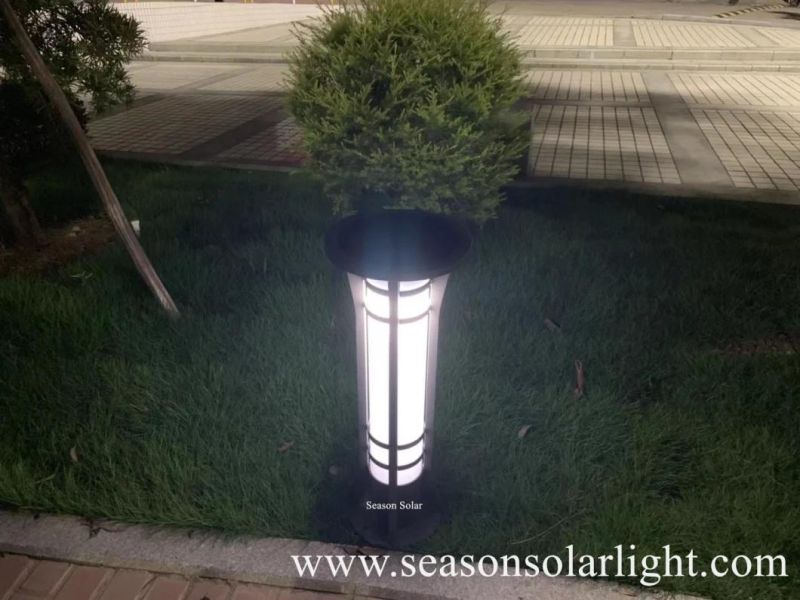 High Lume Energy Lighting CE Outdooor Garden Light Decking Lawn Lighting with 5W Solar Panel System