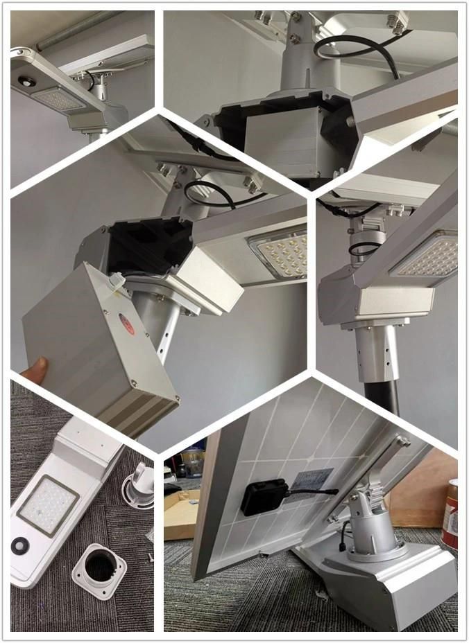 New Design Casting Aluminumcommercial Semi Integrated Solar Street Light 60W
