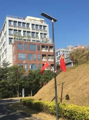 4000 Lumen All in One LED Solar Street Flood Light with 3000 Circles LiFePO4 Battery