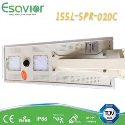 Esavior 20W Integrated All in One LED Solar Street/Garden/Road Light