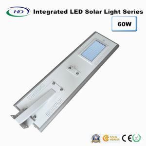 60W PIR Sensor Integrated LED Solar Street Light