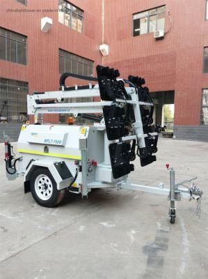Mobile LED Construction Lighting Tower Generator Supplier