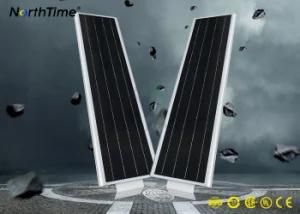 Solar Lighting System Integrated Solar Street Lamps with Lithium Battery