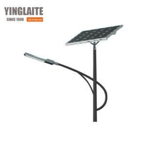 Bright LED Outdoor Lighting LED Solar Street Light 6 Meters Pole 40W LED Ce RoHS TUV Certified