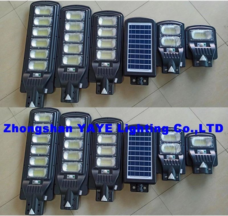 Yaye 2021 Hot Sell USD21.5/PC for 180W All in One Solar LED Road Garden Street Lamp Sensor