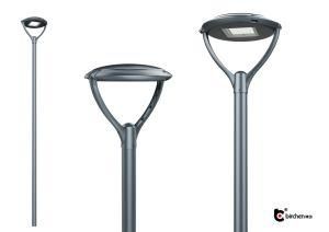 IP66 Ik10 50W 60W Post Top Street Light LED Garden Lamp