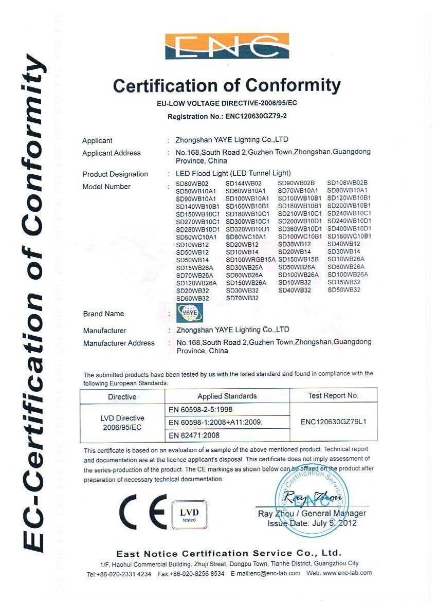 Yaye 18 Hot Sell Ce/RoHS/5 Years Warranty COB 400W/300W/500W/600W LED Project / LED Garden Light with Osram/Meanwell