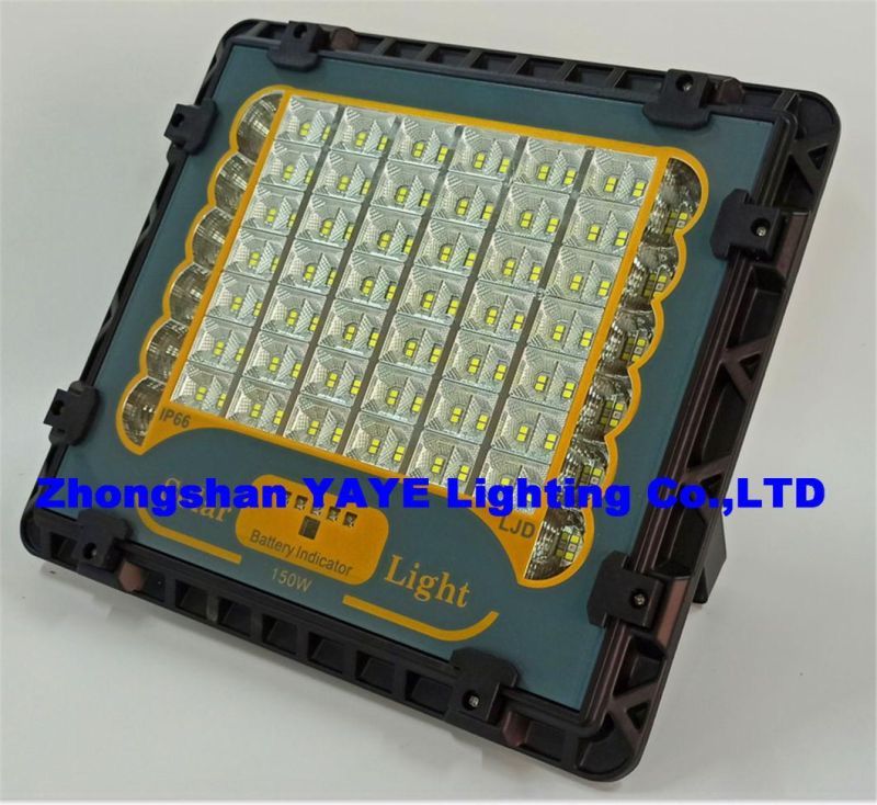 Yaye 2021 Hot Sell Factory Price Newest Design 50W Solar LED Flood Light/ 50W Solar LED Floodlight