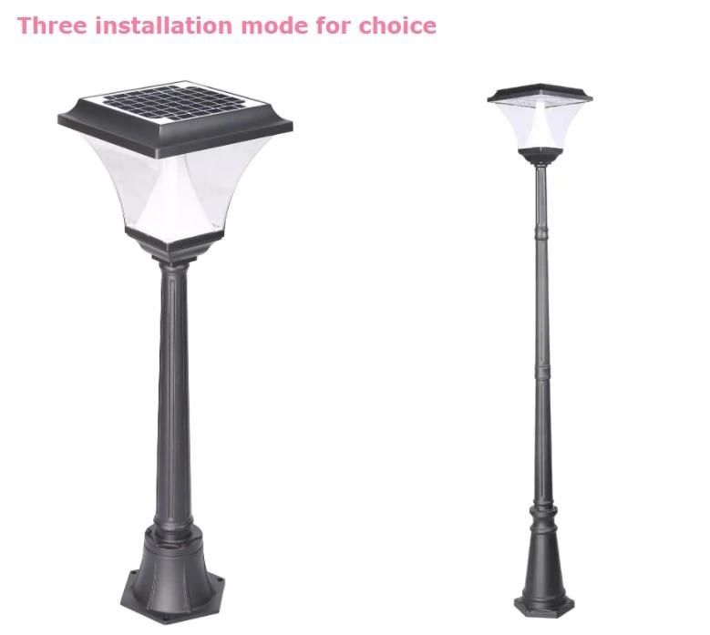 Waterproof Cheap Park Decoration Night Lamp Lawn Outdoor Solar LED Light for Garden