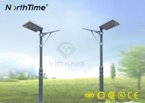 8W Integrated Outdoor LED Solar Garden Light with Motion Sensor