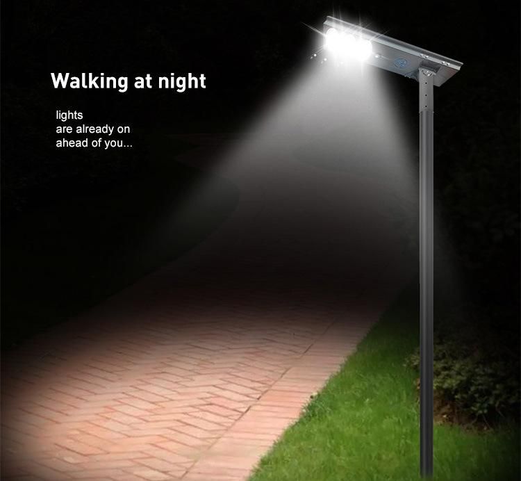 Solar Street Lights Warranty Integrated LED Outdoor Lamp
