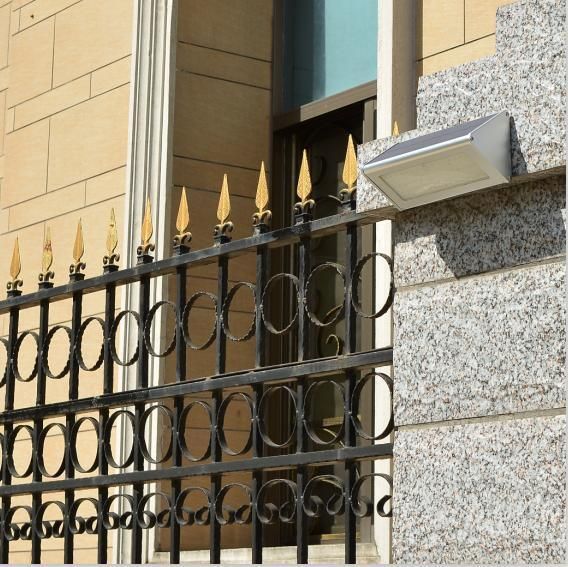 Factory Direct Sale Motion Sensor Super Bright Solar Sensor Wall Light for Gate Garden Yard