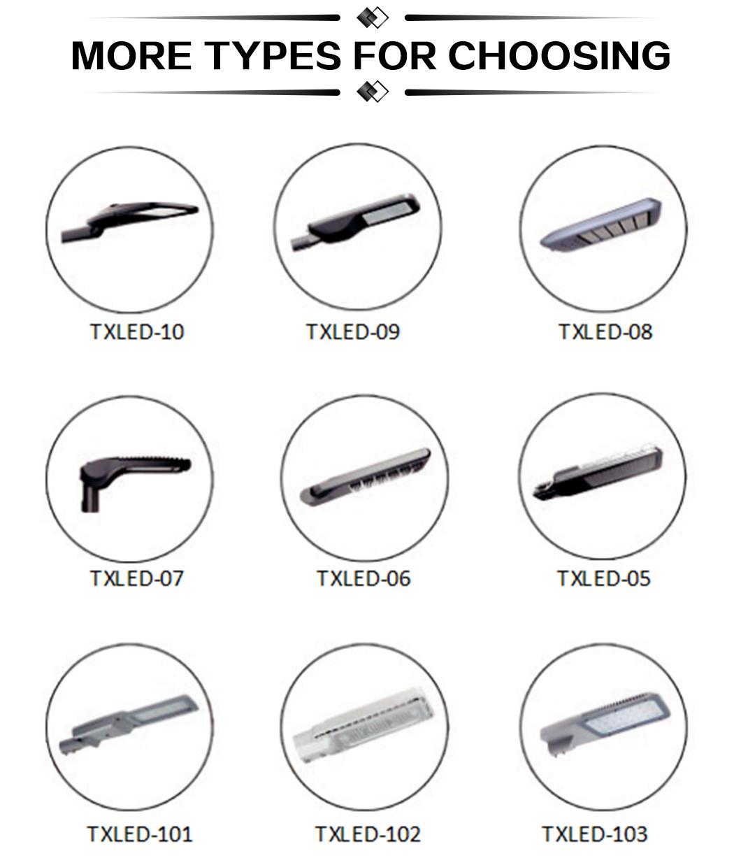 Fashionable Design High Quality Modular LED Street Lamp 180W Modular Outdoor Lighting