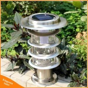 Stainless Steel Outdoor LED Solar Garden Lawm Lamp