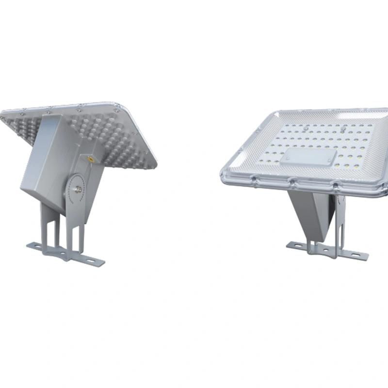 Poly Solar Flood Light 5V 120W 65ah 5400lm Lighting DC LED Solar Street Light 8-10m Installation Height