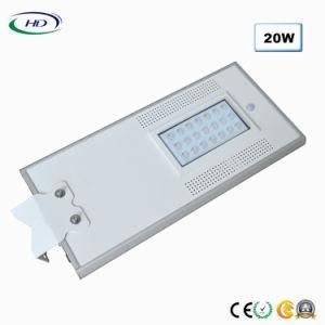 2018 Economical Type 20W Integrated LED Solar Garden Light
