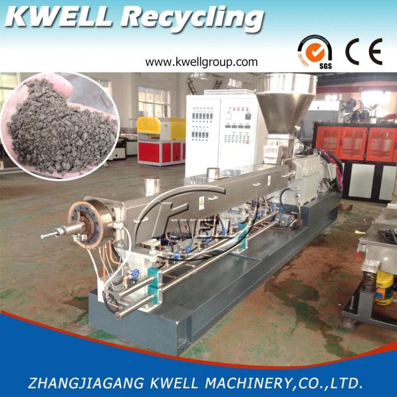 Twin Screw WPC Granulating Line, WPC Pellet Extrusion Making Machine
