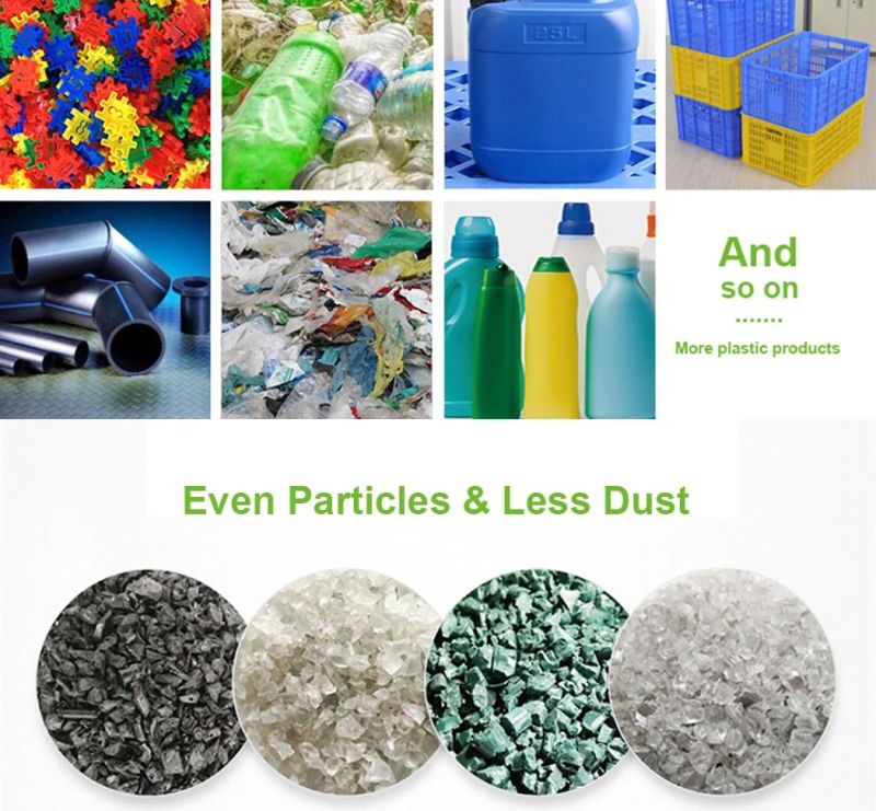 Aceretech Multifunctional Plastic Recycling Crusher Grinder Machine