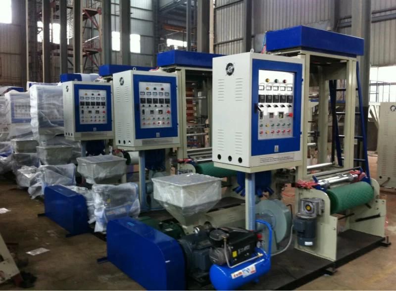 HDPE PE Plastic Mini Making Film Small Extruder Blowing Machine