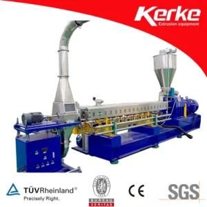 Polyethylene CaCO3 Compound Master Batch Granulating Twin Screw Extruder