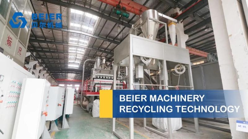 Pet Bottle Plastic Crushing Washing Drying Recycling Line
