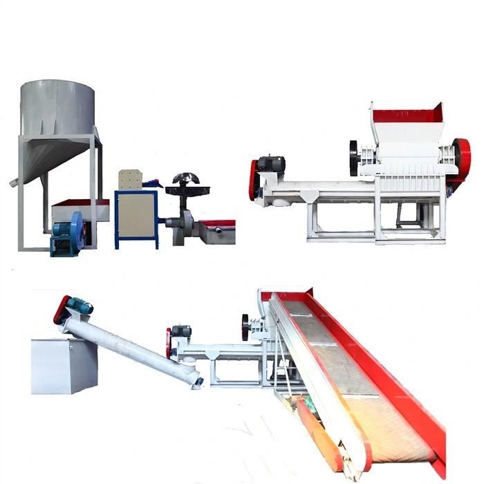 a Whole Recycling Plastic Machine Line for PP Woven Bag Ton Bag PE Film Recycling Crushing and Pelletizing Machinery
