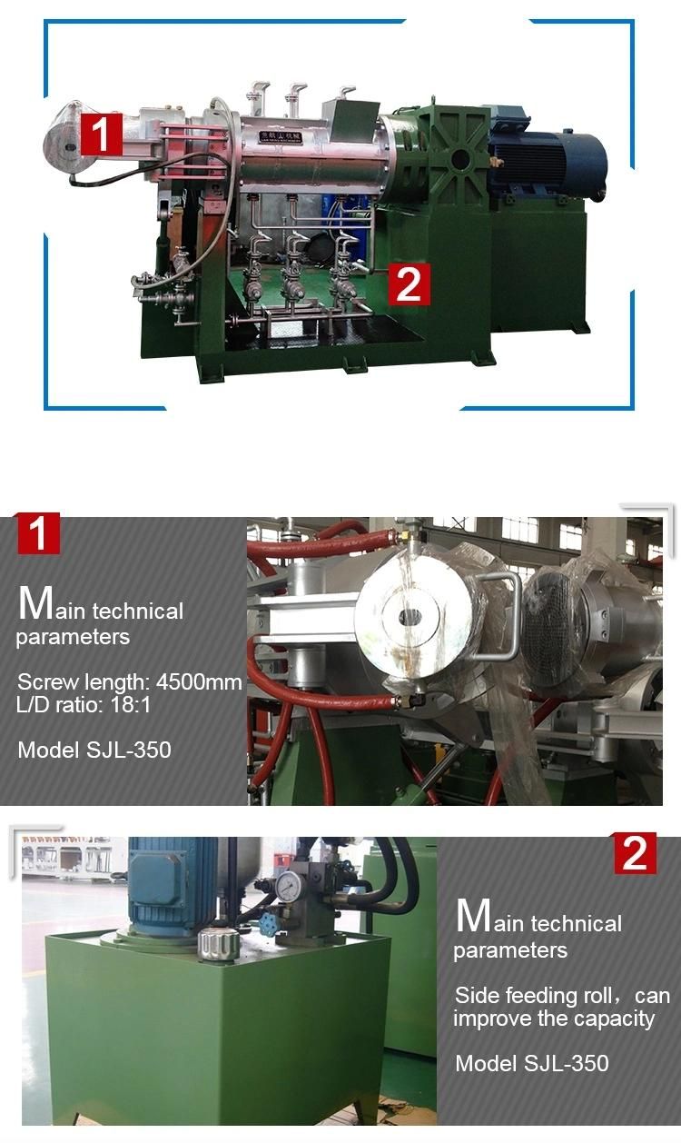 Sjl-160 Soft Film Hot Sell Plastic Filter Strainer Extruder Before Calender