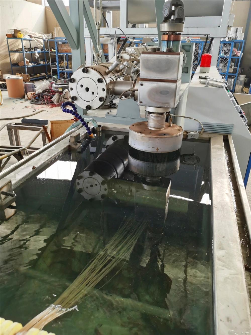 Pet Filament/Monofilament/Bristle Drawing Extrusion Machine for Plastic Christmas Tree Pine Needles