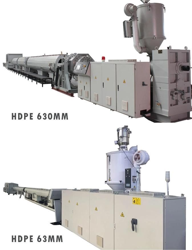 Reliable Quality Plastic HDPE&PE Water Sewage/Drainage Pipe/Tube/Hose Extruding Equipment
