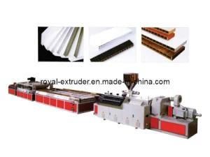 PVC Wood Composite Furniture Foam Board Extrusion Line
