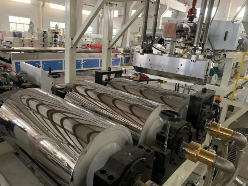 PP PE ABS Sheet Extrusion and Production Line with Extruding Machine From Weier