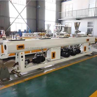 Plastic PE / HDPE PVC Water Pipe Making Extrusion Machine Price