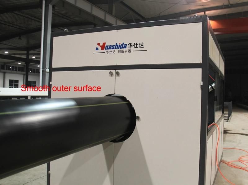 HDPE Solid Pressure Water Supply Plastic Pipe Making Extrusion Line